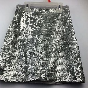 J crew mini sequins  skirt
